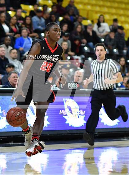 Thumbnail 1 in Etiwanda @ Sierra Canyon (CIF Open DIV Southern Regional Final) photogallery.