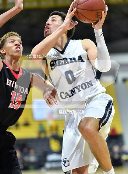 Thumbnail 1 in Etiwanda @ Sierra Canyon (CIF Open DIV Southern Regional Final) photogallery.