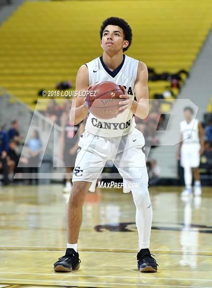 Thumbnail 2 in Etiwanda @ Sierra Canyon (CIF Open DIV Southern Regional Final) photogallery.