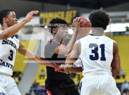 Thumbnail 2 in Etiwanda @ Sierra Canyon (CIF Open DIV Southern Regional Final) photogallery.
