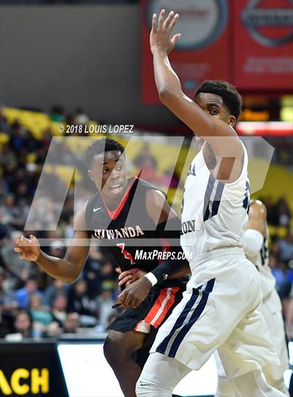 Thumbnail 1 in Etiwanda @ Sierra Canyon (CIF Open DIV Southern Regional Final) photogallery.