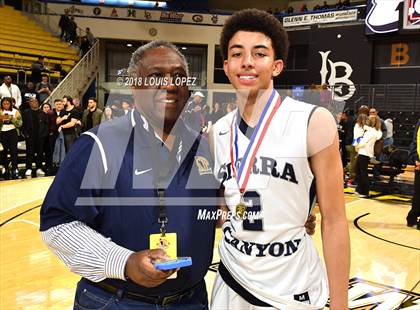 Thumbnail 2 in Etiwanda @ Sierra Canyon (CIF Open DIV Southern Regional Final) photogallery.