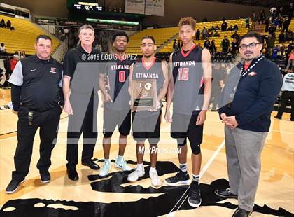 Thumbnail 1 in Etiwanda @ Sierra Canyon (CIF Open DIV Southern Regional Final) photogallery.