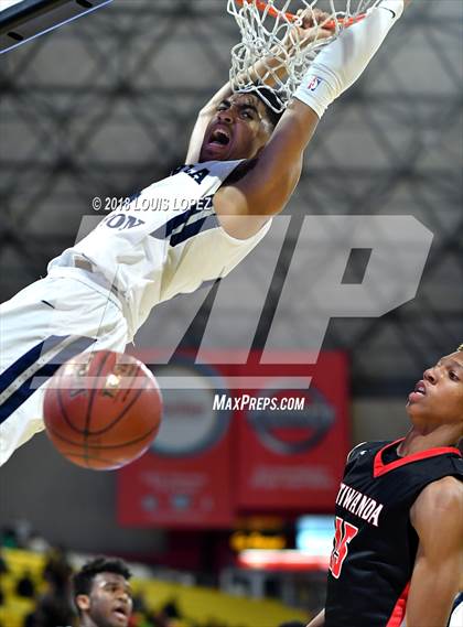 Thumbnail 2 in Etiwanda @ Sierra Canyon (CIF Open DIV Southern Regional Final) photogallery.