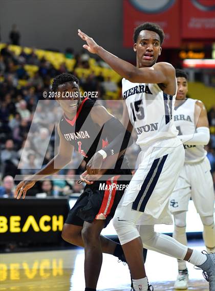 Thumbnail 2 in Etiwanda @ Sierra Canyon (CIF Open DIV Southern Regional Final) photogallery.