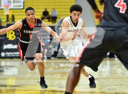 Thumbnail 2 in Etiwanda @ Sierra Canyon (CIF Open DIV Southern Regional Final) photogallery.