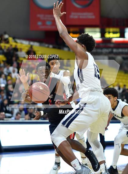Thumbnail 2 in Etiwanda @ Sierra Canyon (CIF Open DIV Southern Regional Final) photogallery.