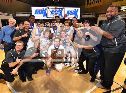 Thumbnail 2 in Etiwanda @ Sierra Canyon (CIF Open DIV Southern Regional Final) photogallery.