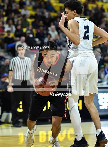 Thumbnail 1 in Etiwanda @ Sierra Canyon (CIF Open DIV Southern Regional Final) photogallery.
