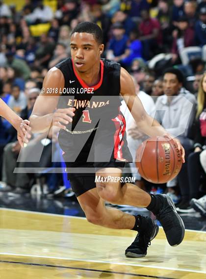 Thumbnail 1 in Etiwanda @ Sierra Canyon (CIF Open DIV Southern Regional Final) photogallery.