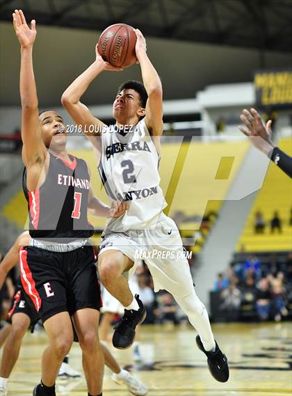 Thumbnail 2 in Etiwanda @ Sierra Canyon (CIF Open DIV Southern Regional Final) photogallery.