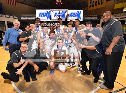 Thumbnail 2 in Etiwanda @ Sierra Canyon (CIF Open DIV Southern Regional Final) photogallery.