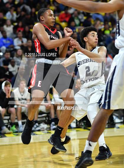 Thumbnail 3 in Etiwanda @ Sierra Canyon (CIF Open DIV Southern Regional Final) photogallery.