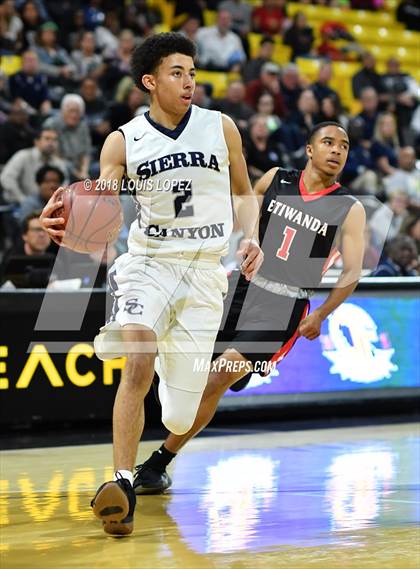 Thumbnail 2 in Etiwanda @ Sierra Canyon (CIF Open DIV Southern Regional Final) photogallery.