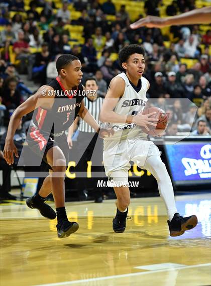 Thumbnail 2 in Etiwanda @ Sierra Canyon (CIF Open DIV Southern Regional Final) photogallery.