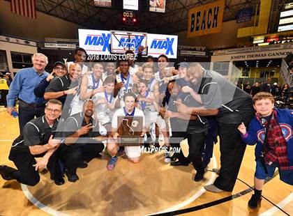 Thumbnail 1 in Etiwanda @ Sierra Canyon (CIF Open DIV Southern Regional Final) photogallery.