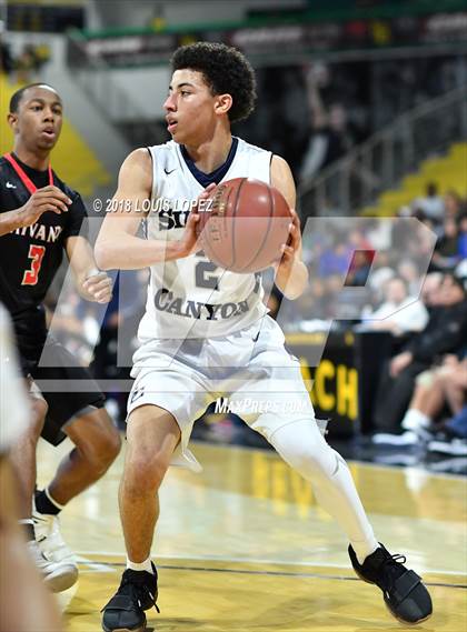 Thumbnail 3 in Etiwanda @ Sierra Canyon (CIF Open DIV Southern Regional Final) photogallery.