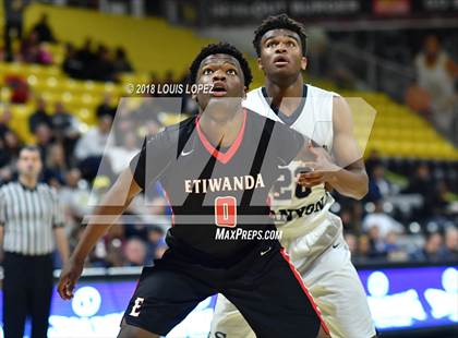 Thumbnail 3 in Etiwanda @ Sierra Canyon (CIF Open DIV Southern Regional Final) photogallery.