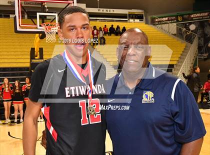 Thumbnail 1 in Etiwanda @ Sierra Canyon (CIF Open DIV Southern Regional Final) photogallery.