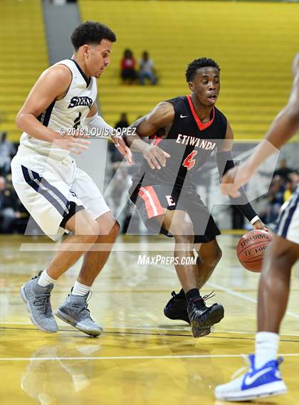 Thumbnail 3 in Etiwanda @ Sierra Canyon (CIF Open DIV Southern Regional Final) photogallery.