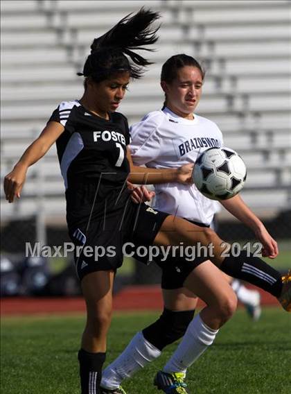 Thumbnail 2 in Brazoswood vs Foster (Pearland Soccer Classic) photogallery.