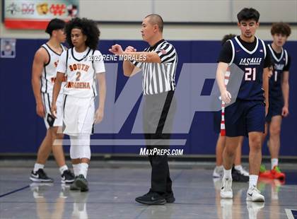 Thumbnail 3 in La Salle vs South Pasadena (Rose City Round Ball Classic) photogallery.