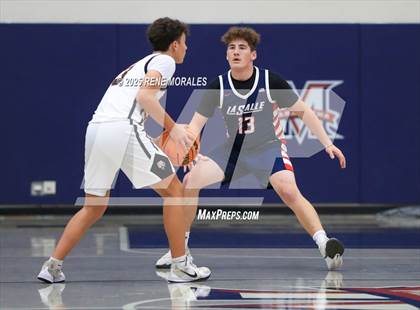 Thumbnail 2 in La Salle vs South Pasadena (Rose City Round Ball Classic) photogallery.