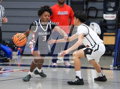 Thumbnail 2 in La Salle vs South Pasadena (Rose City Round Ball Classic) photogallery.