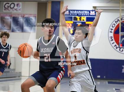 Thumbnail 3 in La Salle vs South Pasadena (Rose City Round Ball Classic) photogallery.