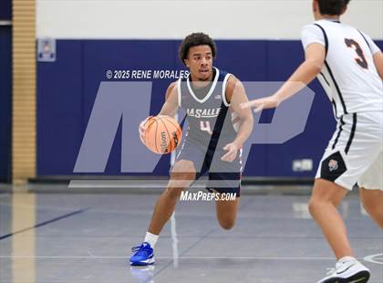 Thumbnail 2 in La Salle vs South Pasadena (Rose City Round Ball Classic) photogallery.