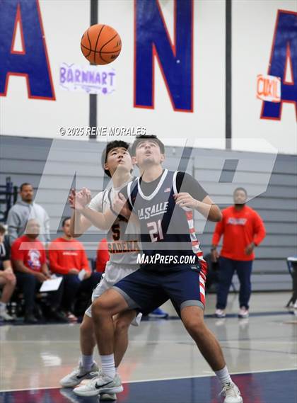 Thumbnail 3 in La Salle vs South Pasadena (Rose City Round Ball Classic) photogallery.