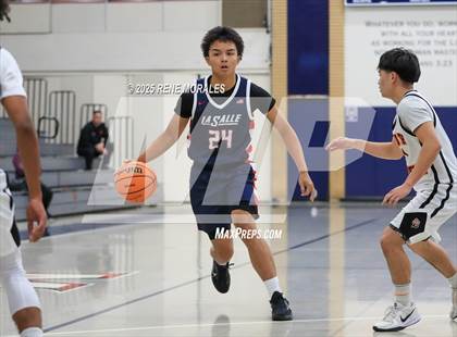 Thumbnail 2 in La Salle vs South Pasadena (Rose City Round Ball Classic) photogallery.