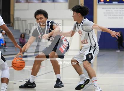 Thumbnail 2 in La Salle vs South Pasadena (Rose City Round Ball Classic) photogallery.
