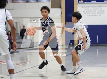 Thumbnail 3 in La Salle vs South Pasadena (Rose City Round Ball Classic) photogallery.