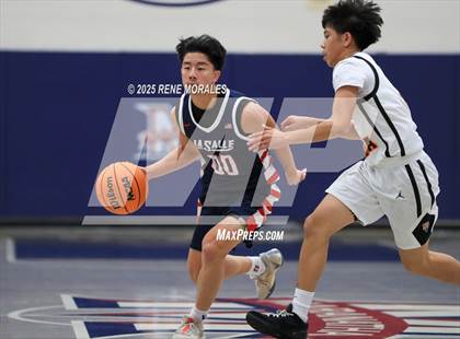 Thumbnail 3 in La Salle vs South Pasadena (Rose City Round Ball Classic) photogallery.