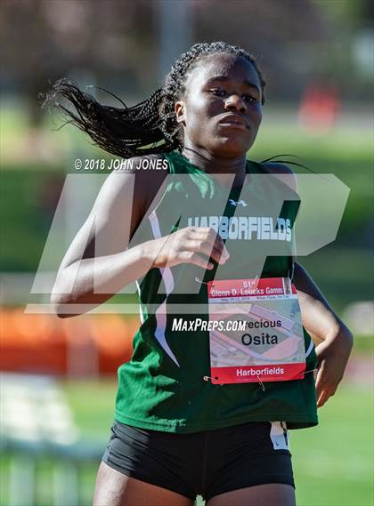 Thumbnail 2 in 2018 Loucks Games (Women's 200 Meter Dash) photogallery.