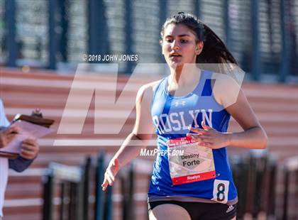 Thumbnail 1 in 2018 Loucks Games (Women's 200 Meter Dash) photogallery.