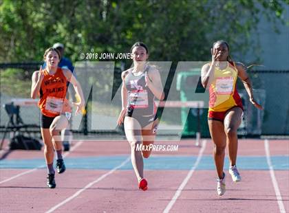 Thumbnail 2 in 2018 Loucks Games (Women's 200 Meter Dash) photogallery.