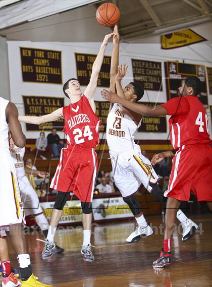 Thumbnail 3 in North Rockland vs Mt. Vernon (Class AA 1st Round) photogallery.