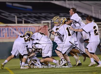 Thumbnail 3 in Charlotte Catholic vs. Apex (NCHSAA 4A Final) photogallery.