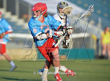 Thumbnail 2 in Charlotte Catholic vs. Apex (NCHSAA 4A Final) photogallery.