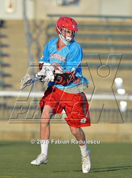 Thumbnail 3 in Charlotte Catholic vs. Apex (NCHSAA 4A Final) photogallery.