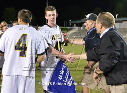 Thumbnail 1 in Charlotte Catholic vs. Apex (NCHSAA 4A Final) photogallery.