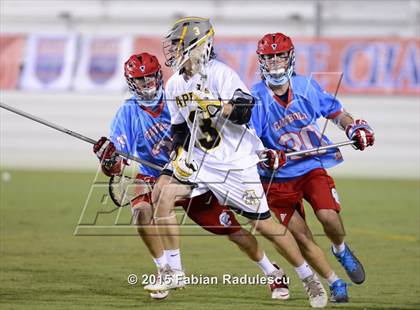 Thumbnail 2 in Charlotte Catholic vs. Apex (NCHSAA 4A Final) photogallery.