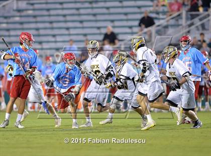 Thumbnail 3 in Charlotte Catholic vs. Apex (NCHSAA 4A Final) photogallery.