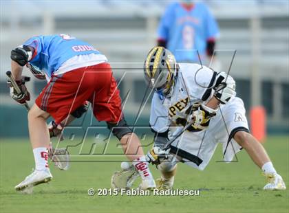 Thumbnail 1 in Charlotte Catholic vs. Apex (NCHSAA 4A Final) photogallery.