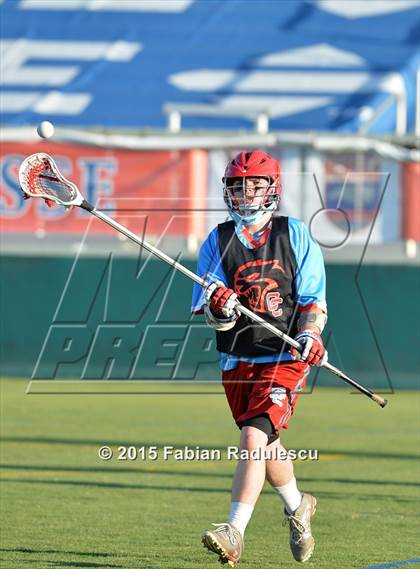 Thumbnail 3 in Charlotte Catholic vs. Apex (NCHSAA 4A Final) photogallery.
