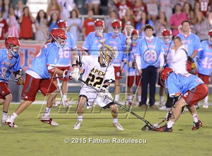 Thumbnail 1 in Charlotte Catholic vs. Apex (NCHSAA 4A Final) photogallery.
