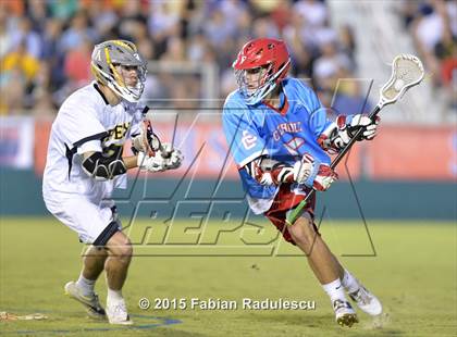Thumbnail 1 in Charlotte Catholic vs. Apex (NCHSAA 4A Final) photogallery.