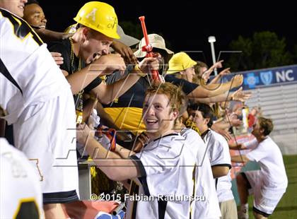 Thumbnail 2 in Charlotte Catholic vs. Apex (NCHSAA 4A Final) photogallery.